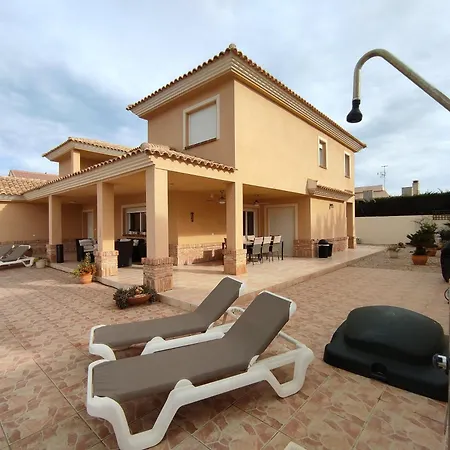 With 4 Bedrooms Only 300 Meters From The Villa La Manga del Mar Menor